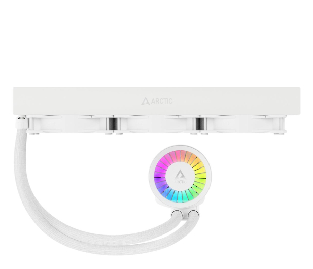 Arctic Liquid Freezer III ARGB White 360 3x120mm - 1224983 - zdjęcie 3